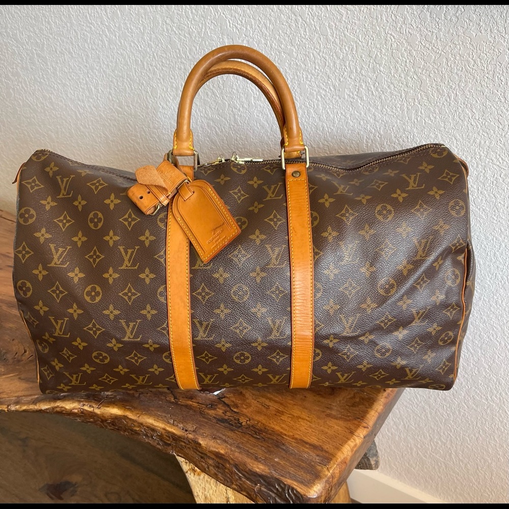Authentic Vintage Louis Vuitton Keepall 50 Travel Bag M41426